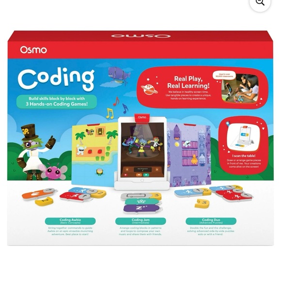 Osmo Coding Starter Kit for iPad Learning Games Stem Toy Ages 5-12 Learn to Code - Picture 6 of 16